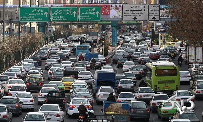 ترافیک تهران - ترافیک - ترافیک شهری