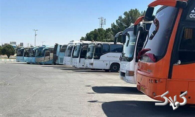 قیمت بلیت اتوبوسهای اربعین از مبدا تهران