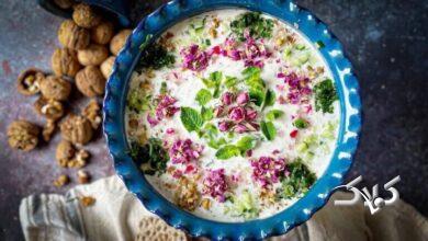 آبدوغ خیار ادایی
