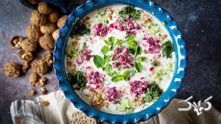 آبدوغ خیار ادایی