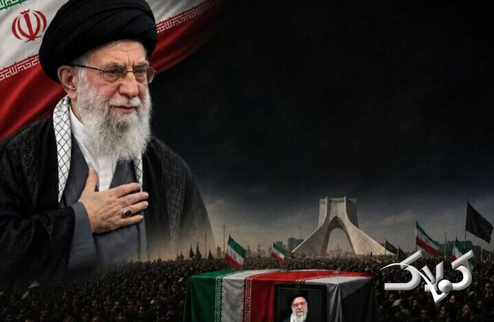 مراسم تشییع رهبر شهید