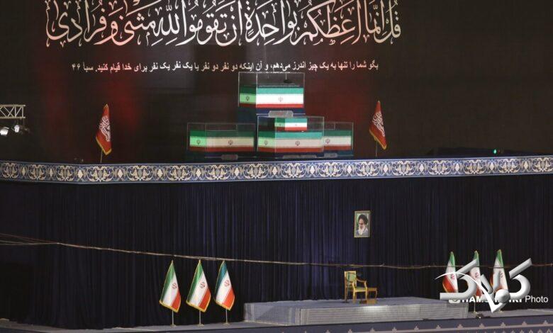 ادای احترام و وداع با حضرت آیتالله شهید سیدعلی خامنهای