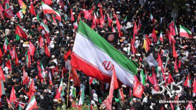 تشییع پیکر رهبر شهید در تهران