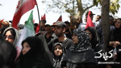 مراسم تشییع پیکر مطهرآیتالله سیّدعلی خامنهای در تهران