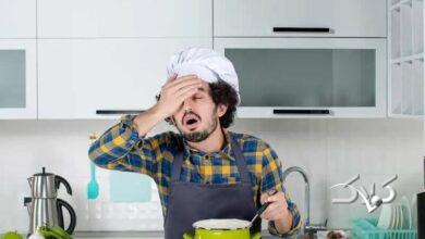 بوی سوختگی غذا