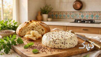 طرز تهیه پنیر خانگی با شیر و دانه کتان