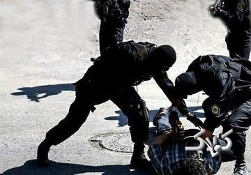 پایان فرار زورگیر پارک پلیس با شلیک مأموران