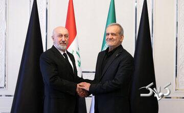 دیدار پزشکیان با همتای عراقی/ رییس دولت درباره دوستی ملتهای ایران و عراق چه صفاتی به کار برد