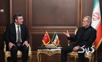 پزشکیان: عاملان حمله به ایران، مدعی دفاع از حقوق بشر هستند/ معاون اردوغان: روابط ایران و ترکیه را به بالاترین سطح ارتقا میدهیم