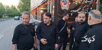 بازدید مدیرعامل بانک سپه از موکبهای خدماترسان بانک به زائران مراسم وداع و تشییع قائد شهید امت