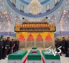 کاروان شهید ایران در عراق؛ راه قدس، از کربلا میگذرد / یادآوری «صفین» و همزمانی «تشییع شیخ طوسی»