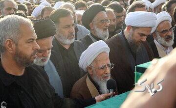 تفسیر فرزند آیت الله جوادی آملی از «نماز پدر بر پیکر رهبر شهید»؛ چرا از دو تعبیر «شهید» و «قتیل» استفاده شد؟