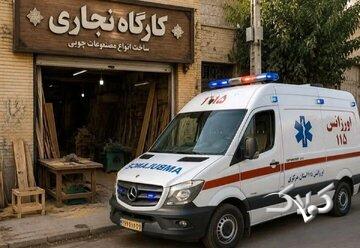 قطع انگشتان دست یک کارگر ۳۳ساله در حین انجام کار