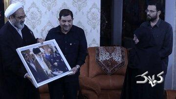 دیدار مخبر با خانواده شهید امیر سرلشکر خلبان نصیرزاده/ حضرت آقا ایران را به کشوری تبدیل کردند که امروز برابر ابرقدرت اول دنیا میایستد