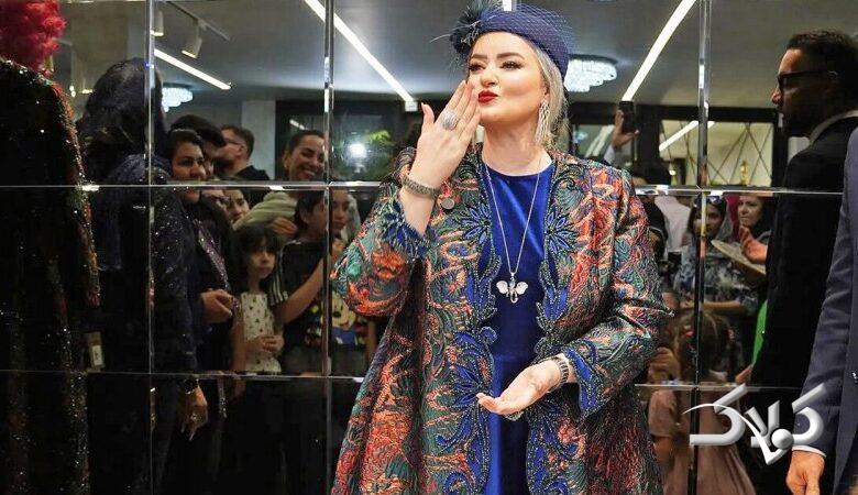 نعمیه نظامدوست مدل لباس مجلسی شد+تصاویر