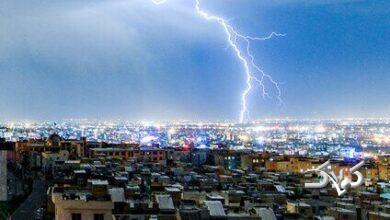 رعد و برق - باران