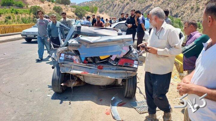 تصادف محور یاسوج ـ اصفهان