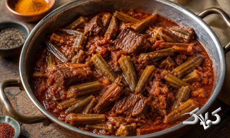 خورشت بامیه