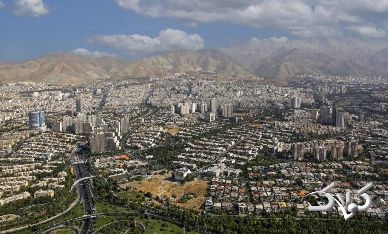 نمای تهران