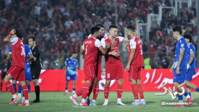 تصاویر بازی پرسپولیس 4 - 1 استقلال خوزستان
