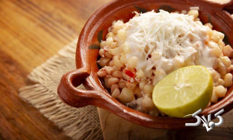 طرز تهیه ذرت مکزیکی با قارچ و پنیر پیتزا