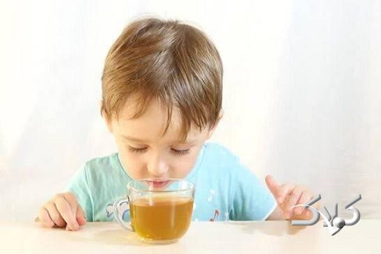 چای خوردن کودکان