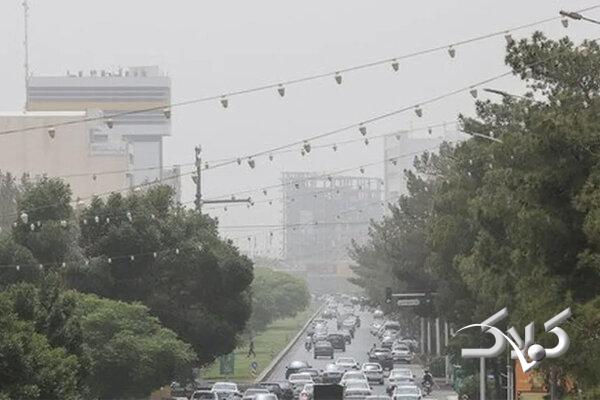 گردوخاک در شرق و جنوب شرق