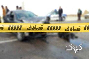 تصادف مرگبار ۲ خودروی سواری پژو