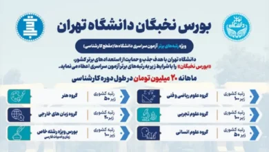 بورس نخبگان دانشگاه تهران