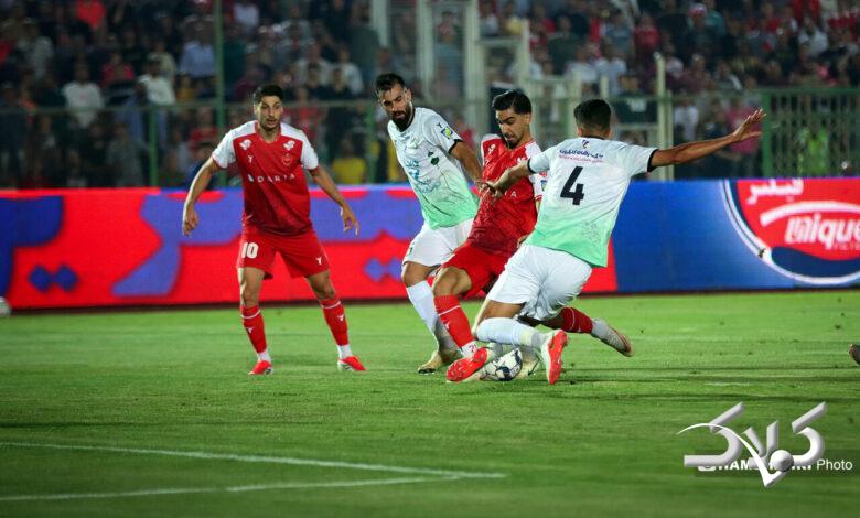 برد شیرین پرسپولیس 2 - ذوبآهن صفر