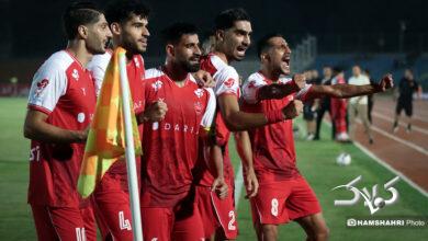 برد شیرین پرسپولیس 2 - ذوبآهن صفر