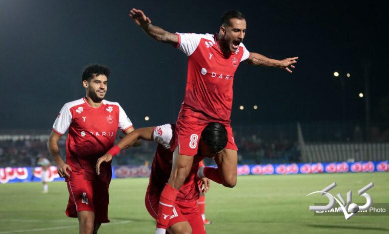 برد شیرین پرسپولیس 2 - ذوبآهن صفر