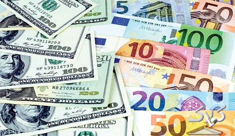 قیمت دلار و یورو امروز پنجشنبه ۱۲ شهریور ماه