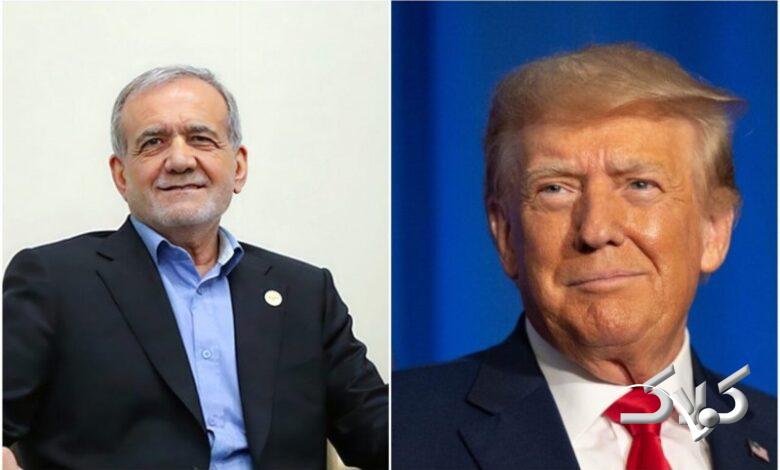 ترامپ: برای ملاقات با پزشکیان آماده ام/نابودی کامل ایران گزینه روی میز!