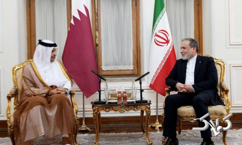 دیدار نخستوزیر قطر با عراقچی