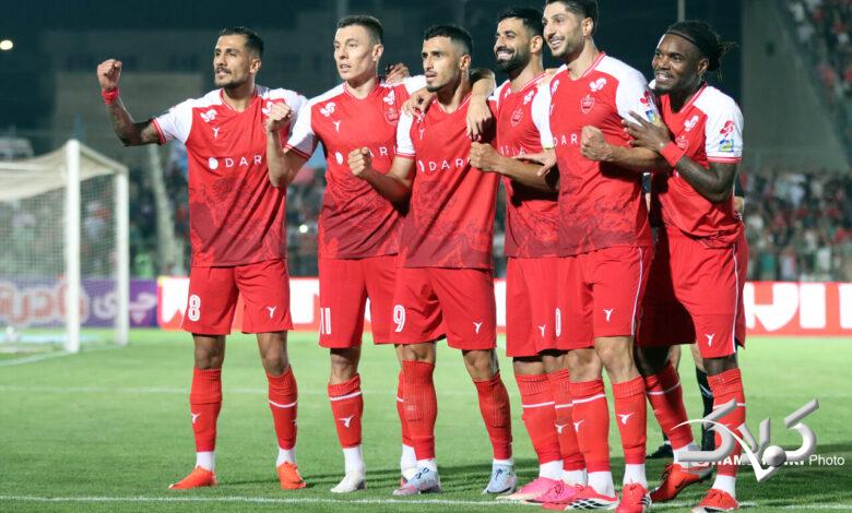 بازی پرسپولیس 3-0 ملوان/ سه گل سه امتیاز