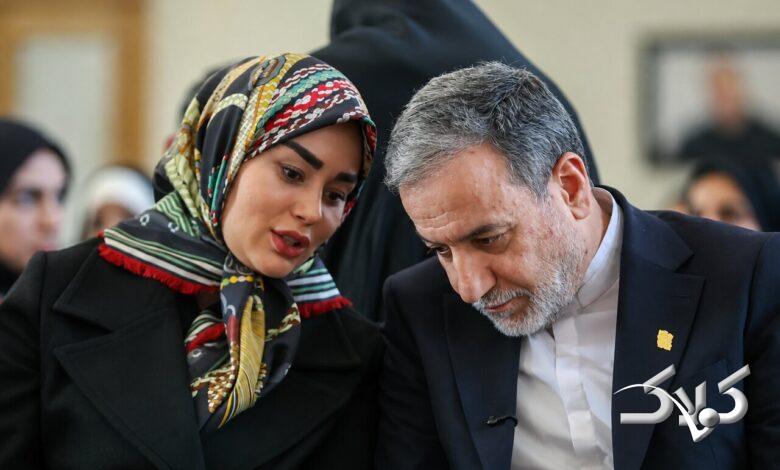 عراقچی و همسرش آرزو احمدوند