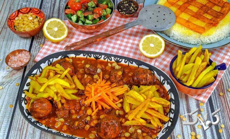 قیمه توماتیز کردی