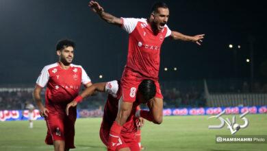 برد شیرین پرسپولیس 2 - ذوبآهن صفر