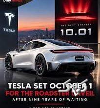 رونمایی ایلان ماسک از نسل جدید Tesla Roadster پس از ۹ سال انتظار