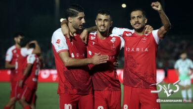 برد شیرین پرسپولیس 2 - ذوبآهن صفر