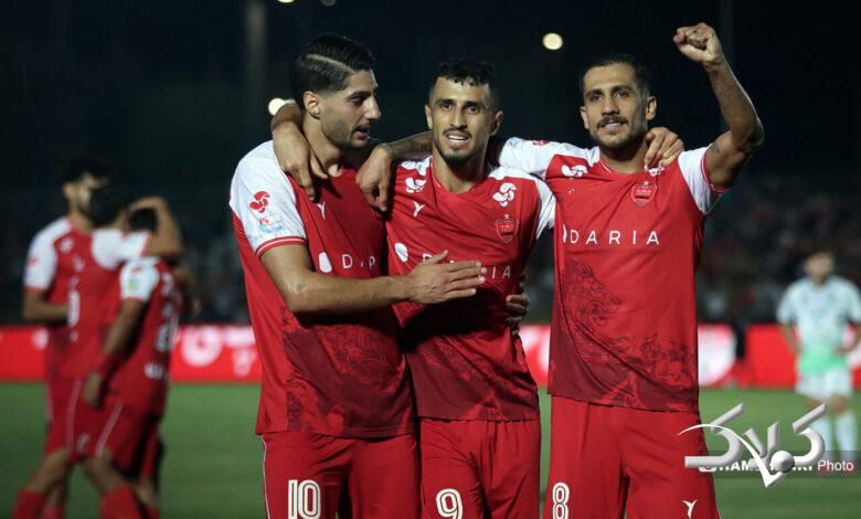 برد شیرین پرسپولیس 2 - ذوبآهن صفر