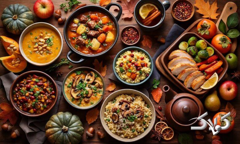 غذای پاییزی