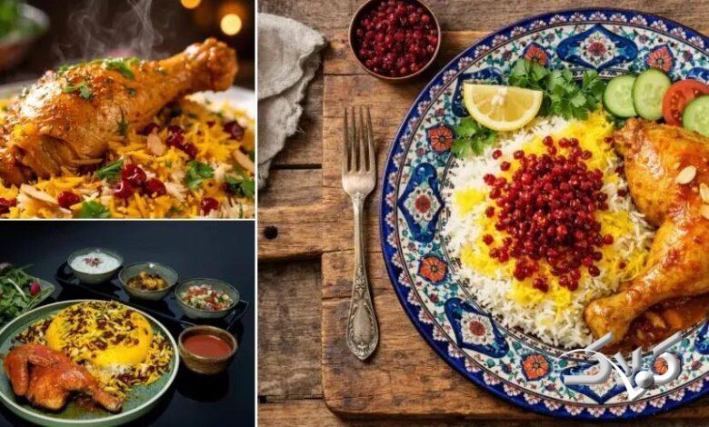 طرز تهیه زرشک پلو با مرغ مجلسی